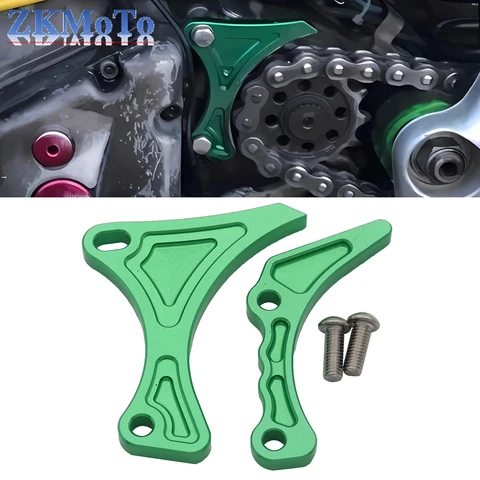 Защитная крышка для маленькой звездочки двигателя мотоцикла CNC для Kawasaki KX250F KX 250F 2004-2016 KX450F KX 450F 2006-2015