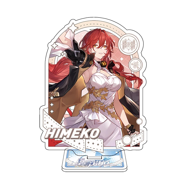 Аниме игра Honkai: Star Rail Jingyuan Kafka Серебряная мультяшная сцена стенд дисплей фигурка