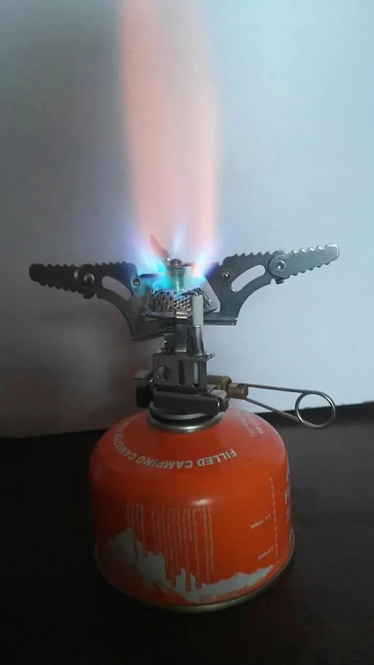 Мини-портативная газовая плита из сплава Оборудование для приготовления пищи в