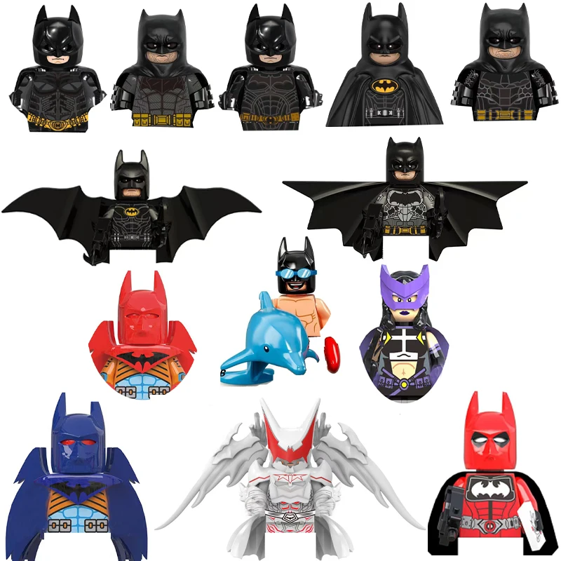 Серия супергероев Marvel сращивание персонажей Бэтмена инновационная игрушка