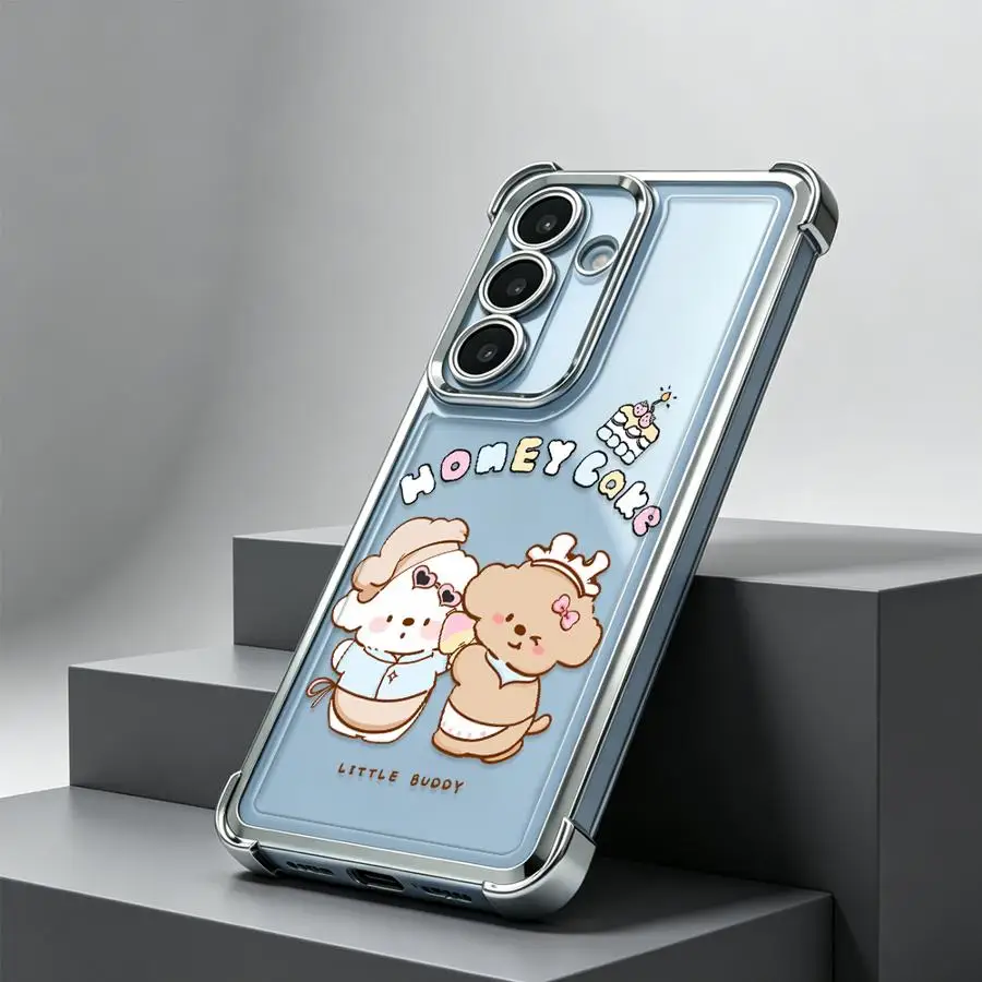 Фото Чехол для телефона Samsung Galaxy A23 A51 A16 A06 A73 A13 A54 A34 A24 A52 A14 A04 A07 A53 A12 A03 A15 A05 A33 A50 с изображением медведя №2