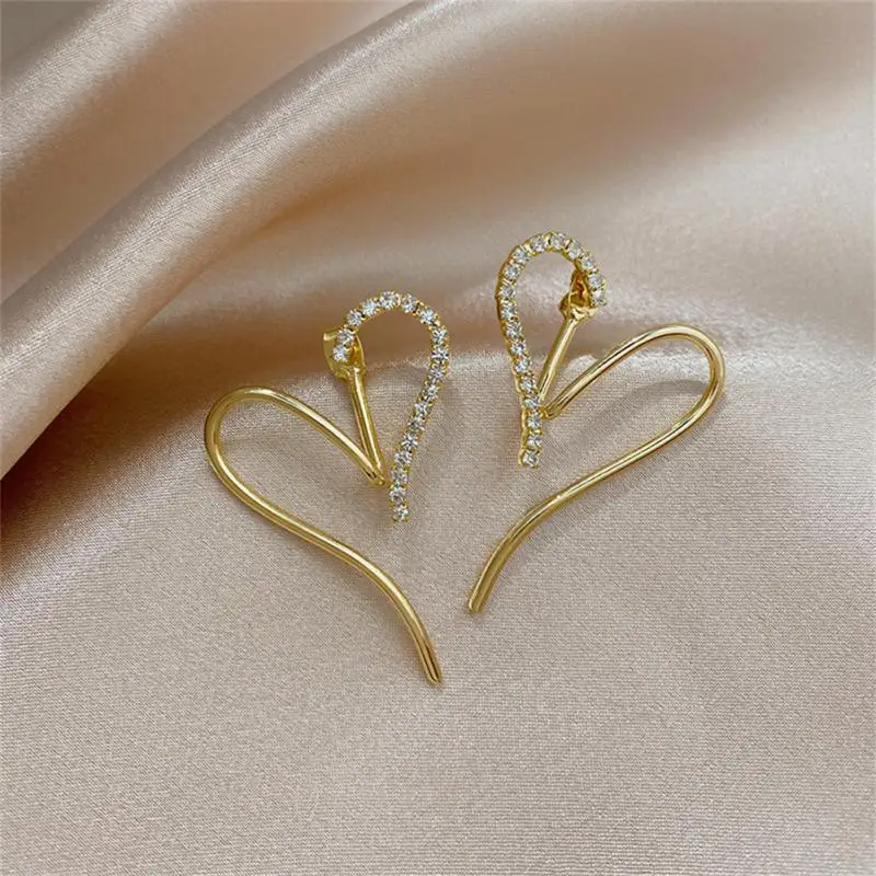 

Серьги с цветами и кристаллами для женщин милые геометрические блестящие свадебные Подвесные серьги со стразами модные корейские ювелирные изделия