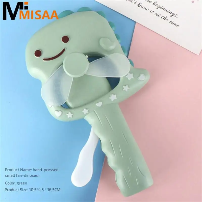 

Cartoon Handheld Fan Dinosaur Small Fan Toy Hand Shake Small Fan Cartoon Handheld Small Fan Childrens Student Dinosaur Fan