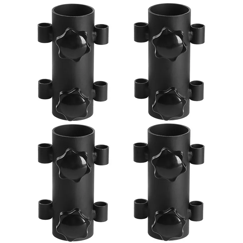

Awning Rod Holder Outdoor Camping Canopy Rod Iron Holder Fixed Tube Reinforced Windproof Tent Awning Pole Accessories Tent Nails