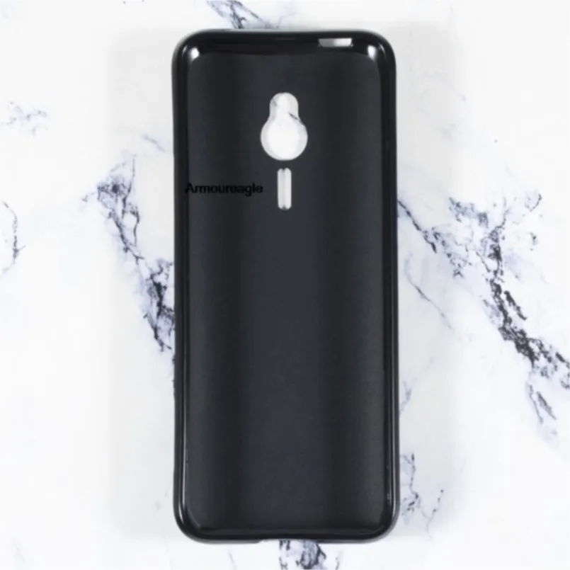 Черный Защитный чехол для nokia 230 мягкий силиконовый матовый защитный из ТПУ 3 шт.