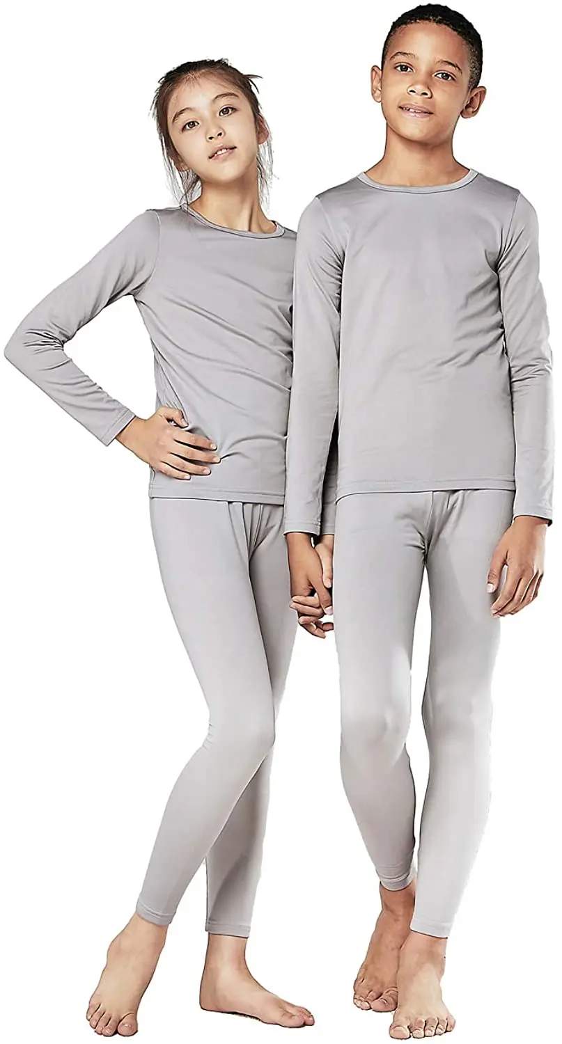 

DEVOPS Boys and Girls Thermal Underwear Long Johns Set with Fleece Lined