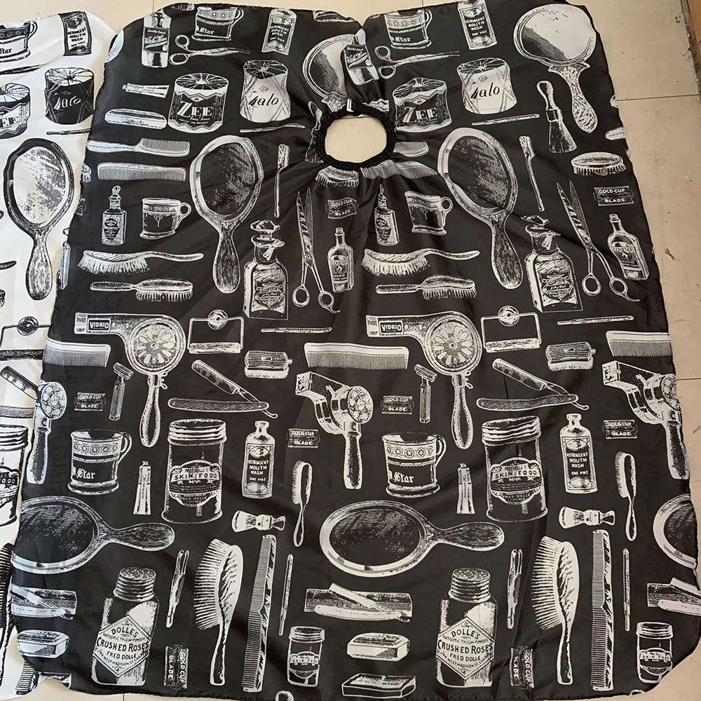 1 шт. многоразовая водонепроницаемая ткань для стрижки волос 140*115 см | Красота и