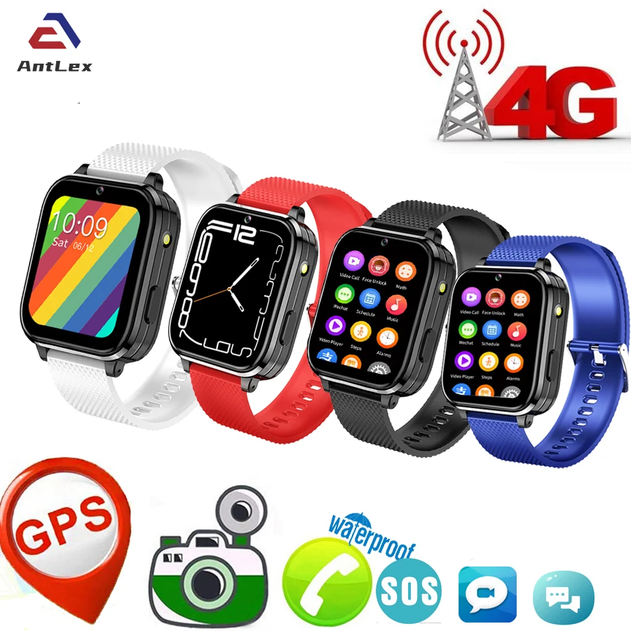 

Смарт-часы с поддержкой SIM-карты, GPS, 4g, 1,7 дюйма