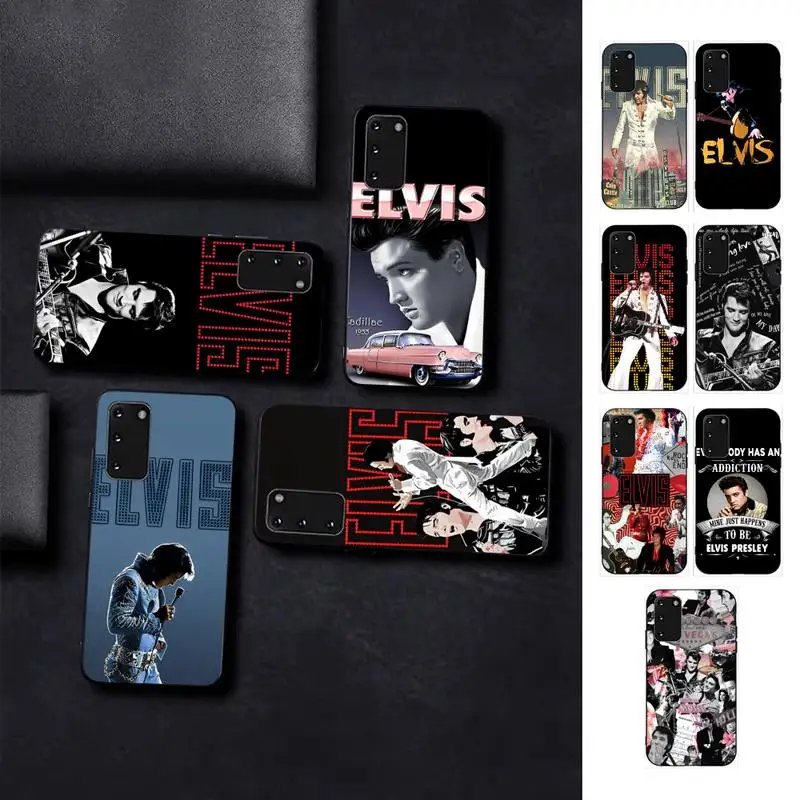

Elvis Presley Phone Case for Samsung S10 21 20 9 8 plus lite S20 UlTRA 7edge
