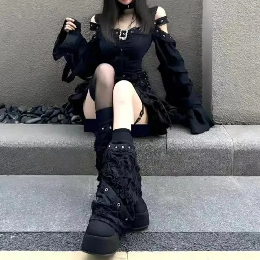 Комплекты из двух предметов Harajuku Y2k женская одежда с открытыми плечами футболки