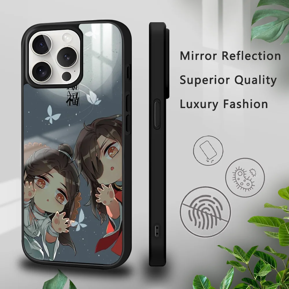 H-Heaven Official BlessingS Cute Phone Case For iPhone 16 15 14 13 12 11 Pro Xs Max Mini Plus Celulares Hard Funda