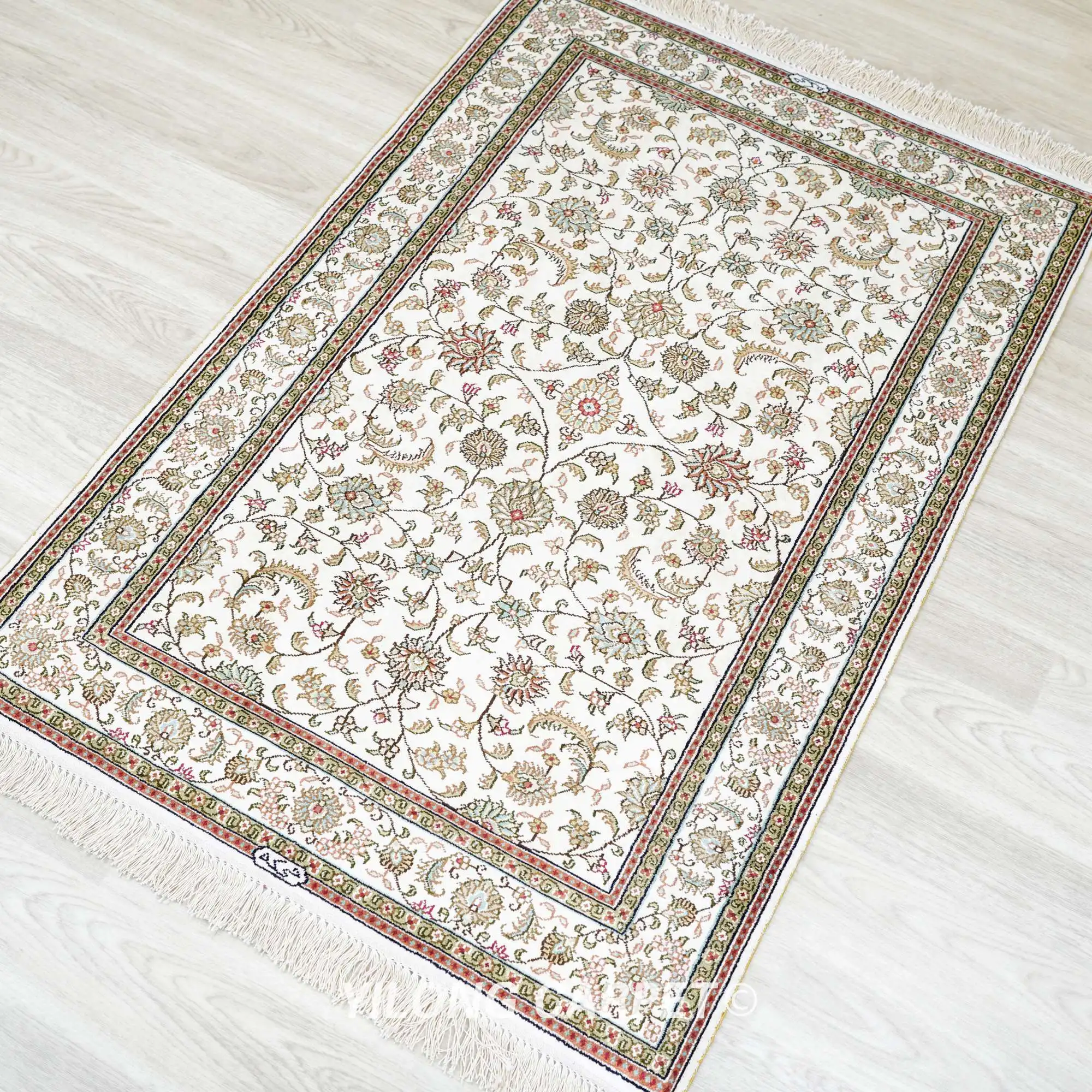 76x122 см классические турецкие коврики для гостиной HomeRug ручной работы из шелка