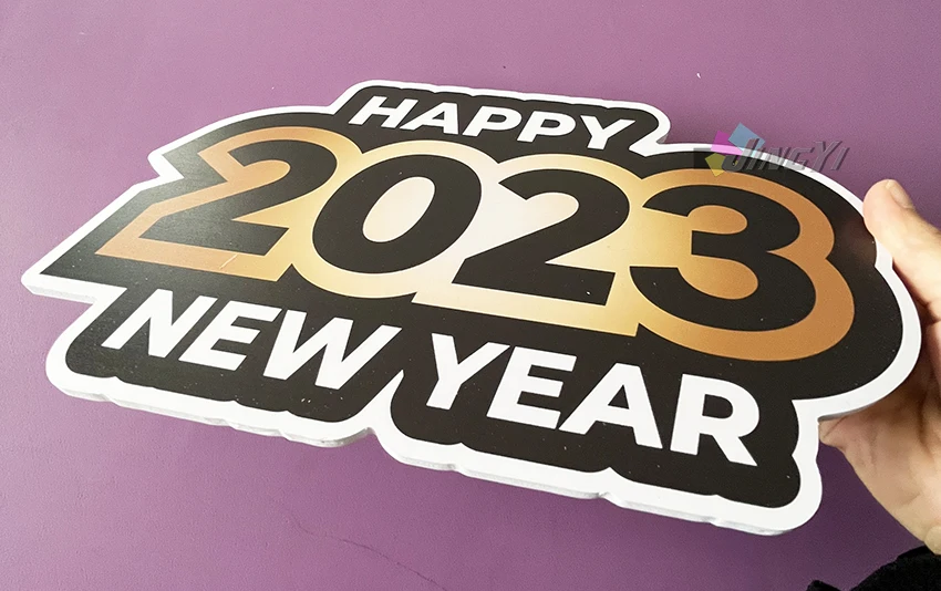 Бесплатная экспресс-доставка 25 шт./лот с Новым годом 2023 реквизит для фотобудки