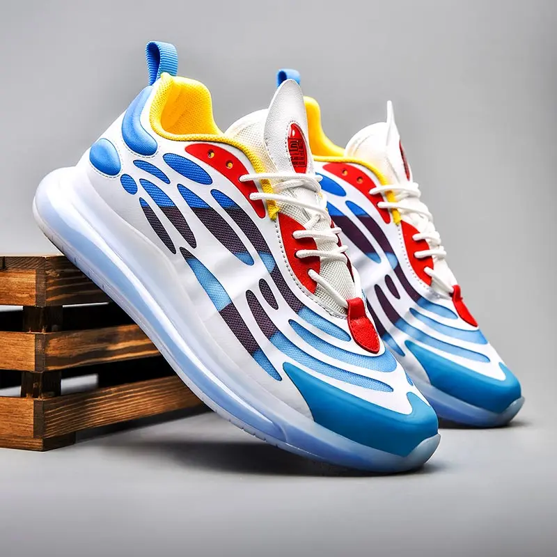 

thick bottom men sneakers comfortable brands breathable Children's running shoes sport sports jogging large thick sole Jogging
