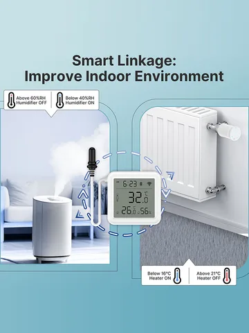 Wi-Fi датчик температуры и влажности APWIKOGER