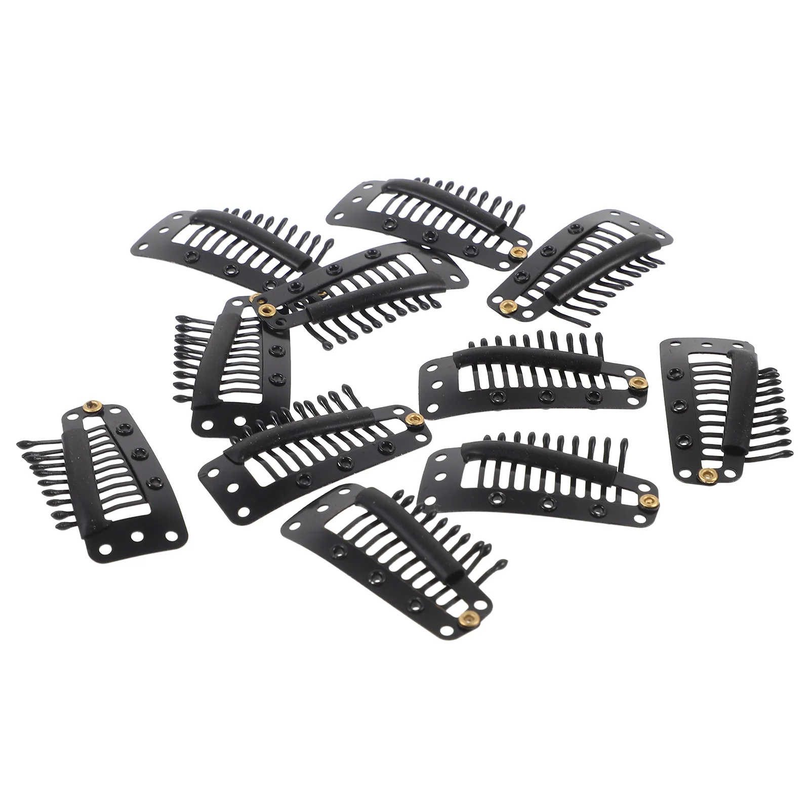 

50 Pcs Card Hair Clips Windproof Hairpin Secure Top Hat Beret Metal Child Hairpiece