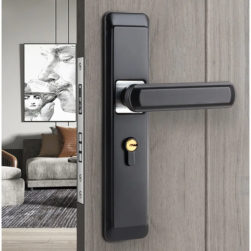 Дверной замок для ванной комнаты БЕСКЛЮЧЕВОЙ и запираемый двери туалета