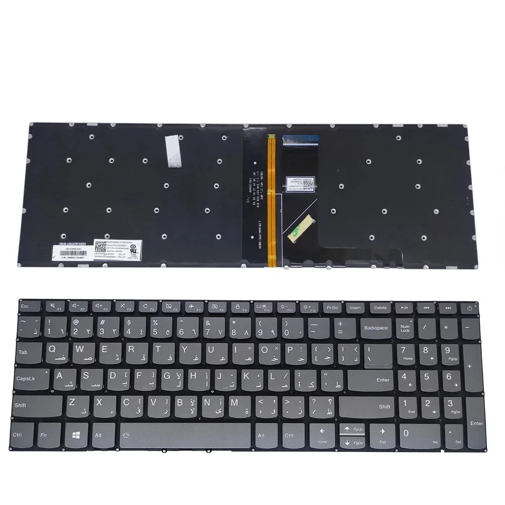 Для Lenovo IdeaPad 320 15IKB 15ABR 330 15IKBR 330-15 IKBR 320-15 арабская клавиатура с подсветкой
