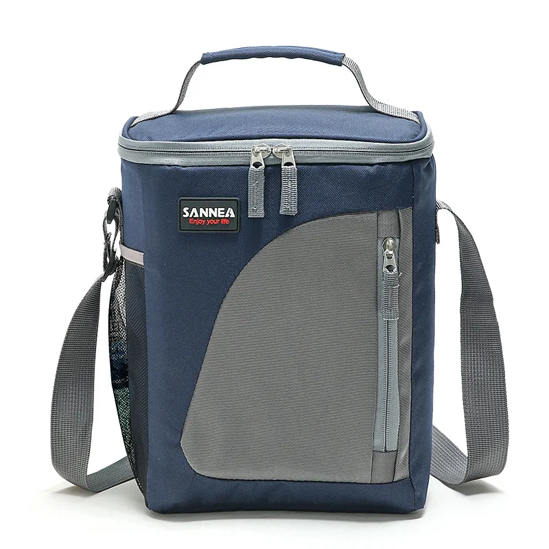 Портативная Изолированная Термосумка для ланча объемом 9 л, контейнер для хранения, Термосумки для ланча унисекс, многофункциональная сумка для ланча для пикника