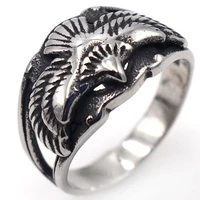 toocnipa fashion trendy rock punk hip hop viking eagle ring for men women luxury party anniversary gothic rings jewelry