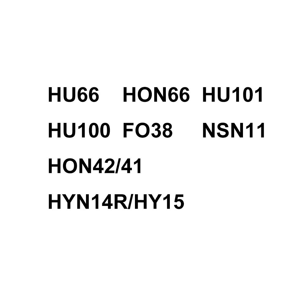Декодер Lishi HU66 2 в 1, инструмент Lishi HU66 HON66 HU101 HU100 FO38 NSN11 HON4241 HYN14RHY15 (art.: 3920cc1bb9286) - 3920cc1bb9286