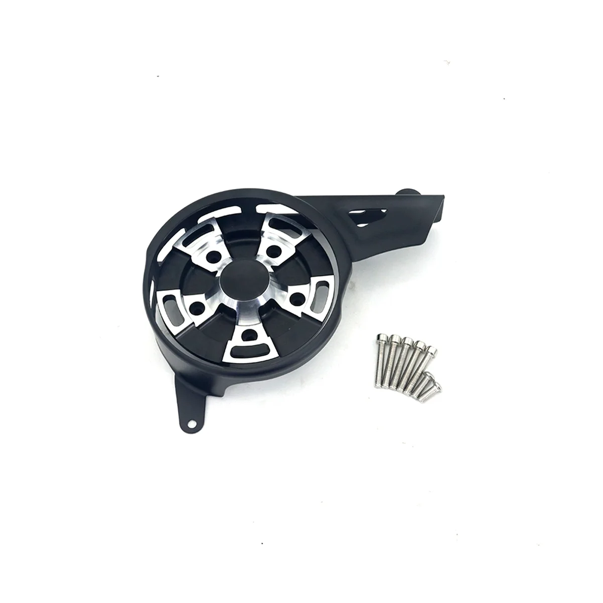 

Motorcycle Front Black Drive Pulley Engine Upper Cover Sets for RH1250S Sportster S 1250 RH975 Nightster 975 2021