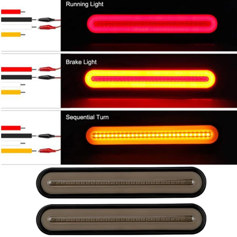 

Car Accessories 2Pcs Led Atv Truck Rear Light Waterproof Car Stop Steady Direction Indicator Turn Indicator Wholesale