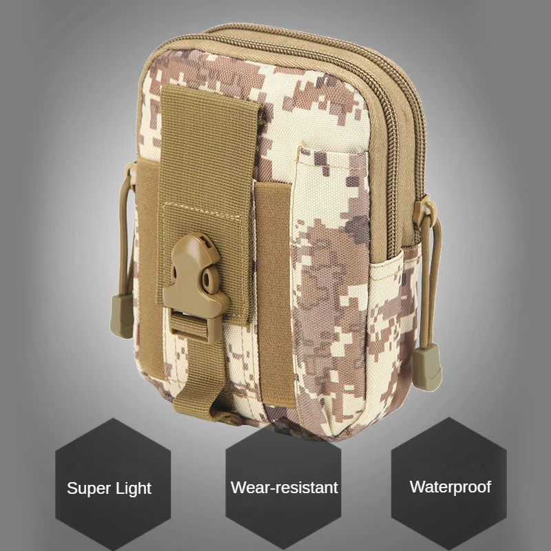 Hot sell Tactical Molle Pouch Belt Waist Outdoor/camping hiking Fanny Pack Bag Pocket Men's chest Bag waist bag For Phone