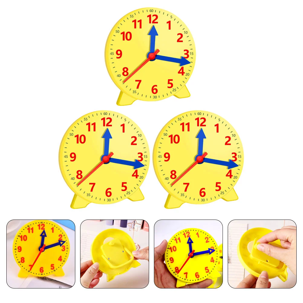 

Clock Teaching Time Learning Model Clocks Tell Totoys Toy The Learn Children S Classroom Telling Kids School Supplies Student