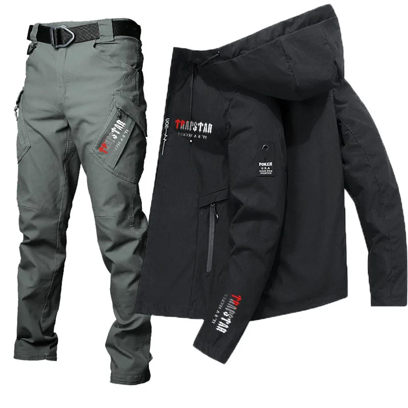 Осенне-зимний комплект одежды для велоспорта и рыбалки от трапеции