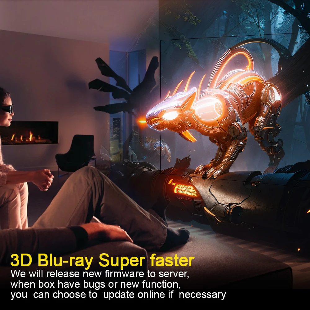 Приставка Transpeed Android 12 четырехъядерный процессор Allwinner H618 двойной Wi-Fi 4K HDMI