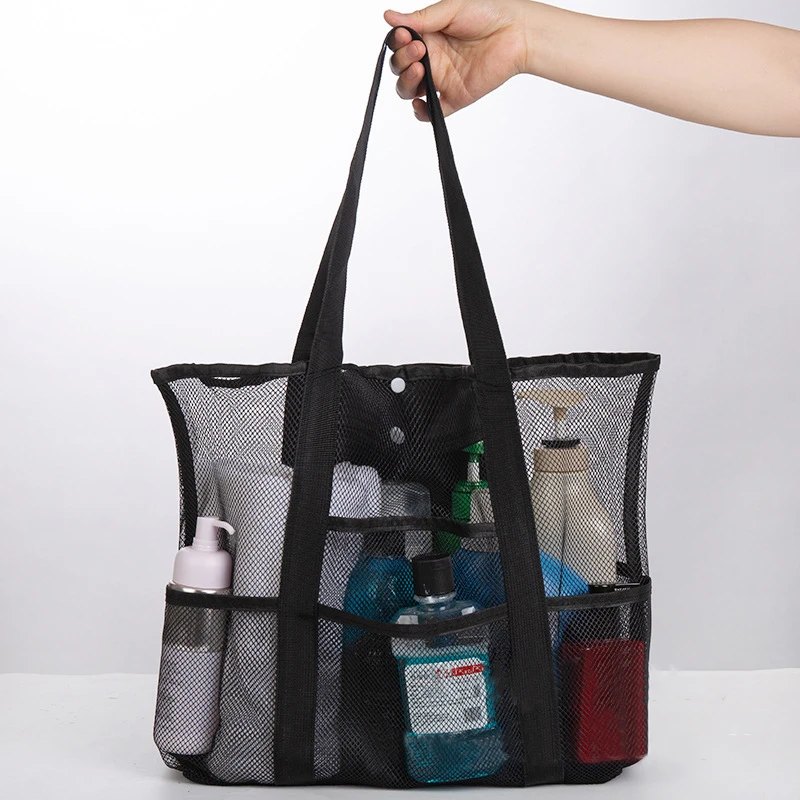 Baby Bath Toys Mesh Net Toy Storage Bag Water Toys for Waterproof Cloth Kids Beach Sand Toys Organizer Basket Net Dropshipping