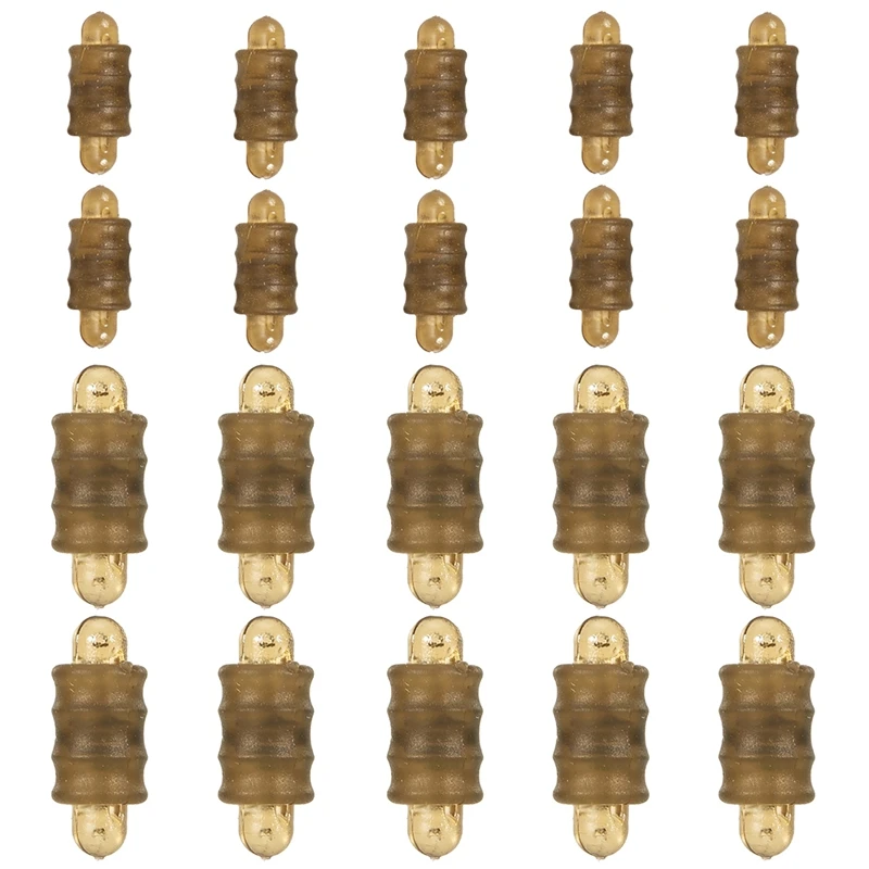 

20Pcs Carp Fishing Accessories Quick Change Stop Beads Method Feeder Carp Fishing Rigs Connector Bead For Carp Tackle