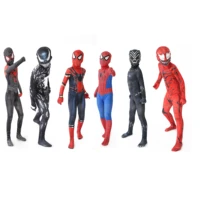 new miles morales far from home cosplay costume zentai spiderman costume superhero bodysuit spandex suit for kids custom made