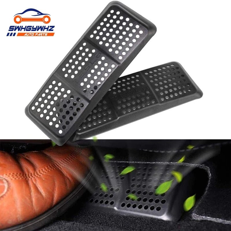 

For Tesla Model 3 Air Vent Cover Grille Protection Guards Grid Under Seat Ventilation Aeration AC Condition Mats Car Accessories