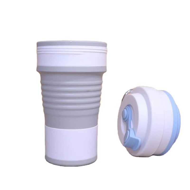 Складная чашка 750 мл складная бутылка для воды кофейные чашки высокой емкости