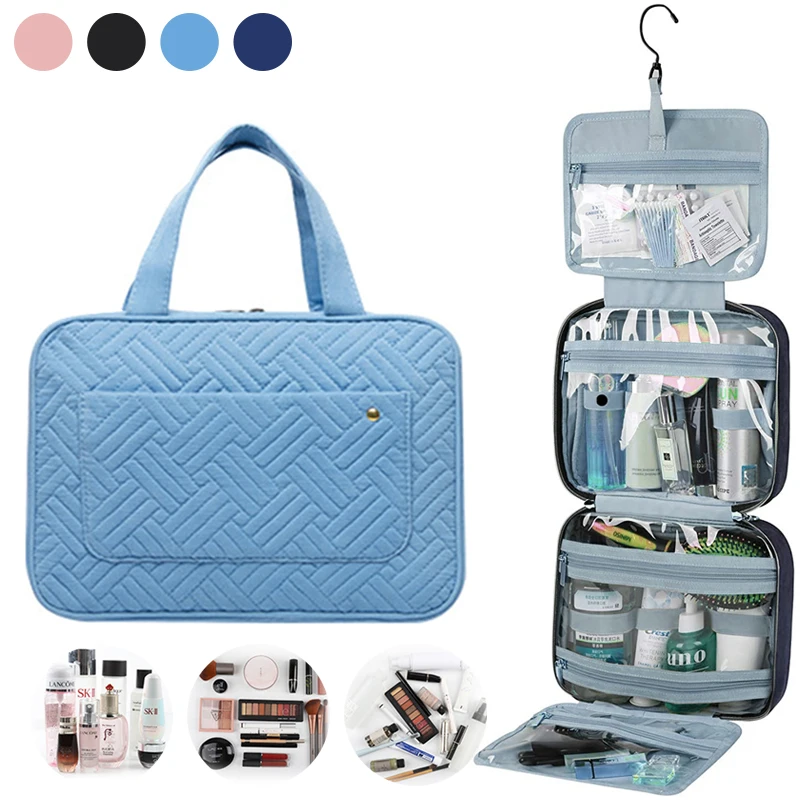 

New Large Capacity Storage Bag Toiletry Bag Travel Bag Waterproof Makeup Cosmetic Organizer Bag Portable Travel Outdoor Kit