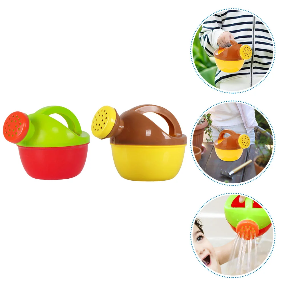 

2pcs Children Watering Pot Toys Lovely Bathing Toys Summer Bathing Toys