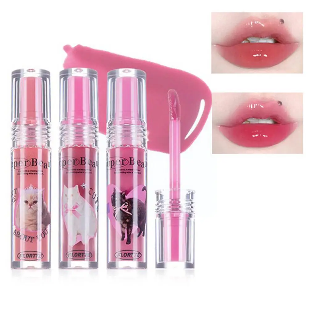 Ruby Rose Lip Oil Liquid Lipstick Tender Girl Korean Gloss Long Lip Lasting Makeup Shiny Beauty Waterproof X1H7