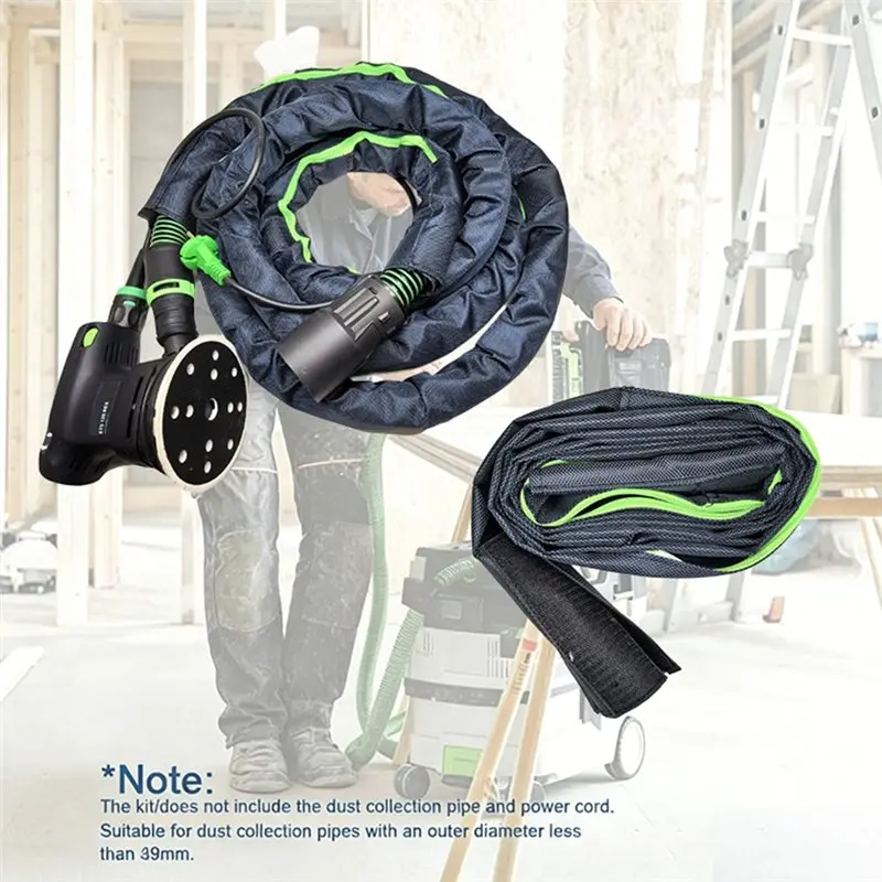 Фото Защитный чехол для вакуумного шланга для пылесоса Festool CTL MIDI/26, запасные части, дизайн с застежкой-молнией №5