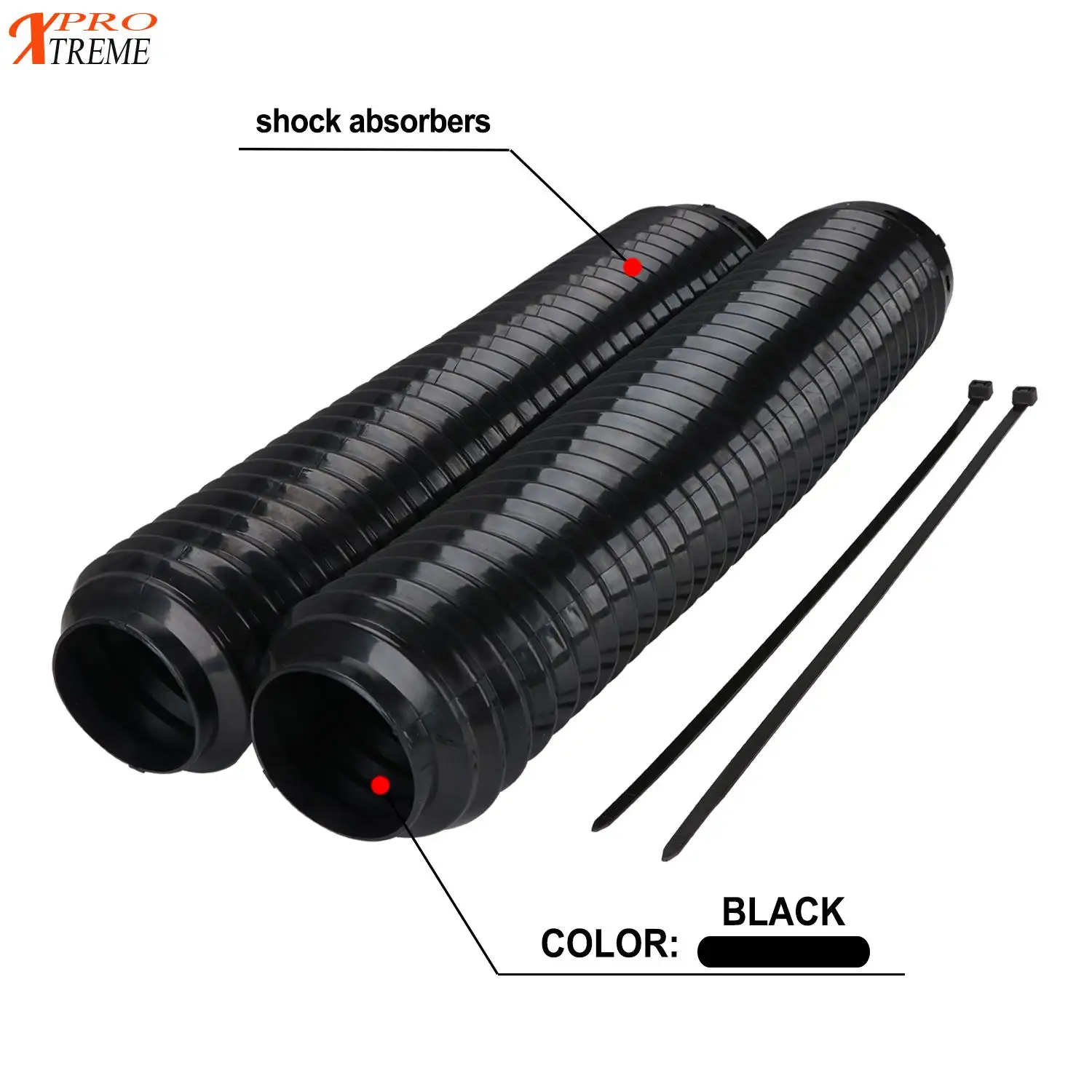 

Мотоциклетные амортизаторы передняя вилка защита от пыли Чехлы для Suzuki DRZ400 DRZ400E DRZ400S KLX400R DRZ