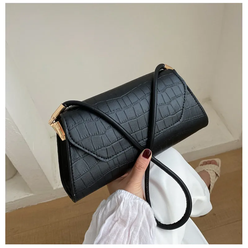 

Tote Small Bag for Women New Luxury Designer Handbags Female Purse PU Leather Fashion Retro Classic Design Shoulder Underarm