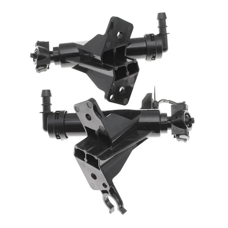 1 пара черных форсунок омывателя фар 98671-A2700 98672-A2700 для Kia Ceed 12-17 автомобильная фара