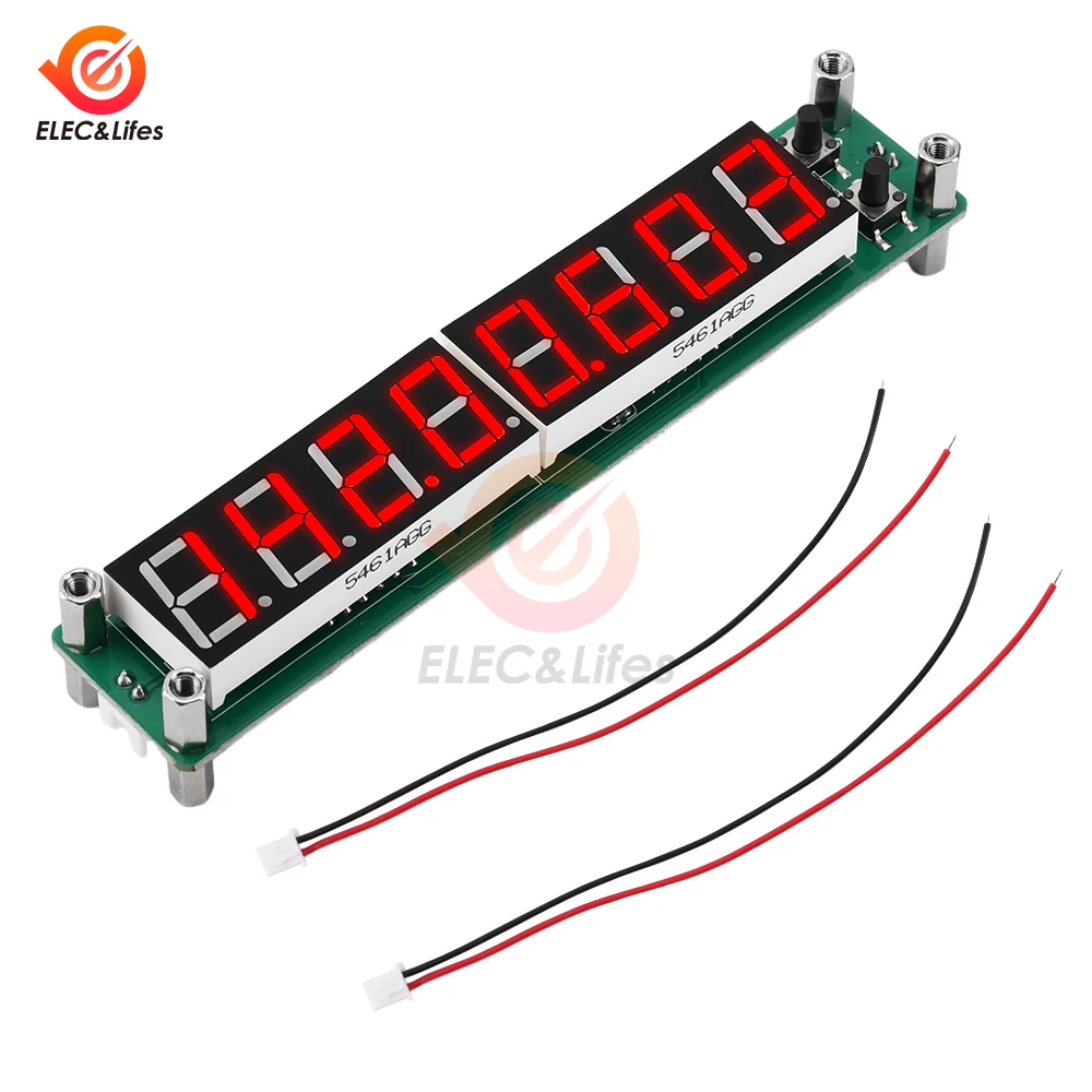 

Красный, зеленый, синий, от 0,1 до 60 МГц, 1,2 ГГц, частотомер радиочастотного сигнала, 9 В ~ 15 В постоянного тока со светодиодным дисплеем, цифровой тарометр, тестер