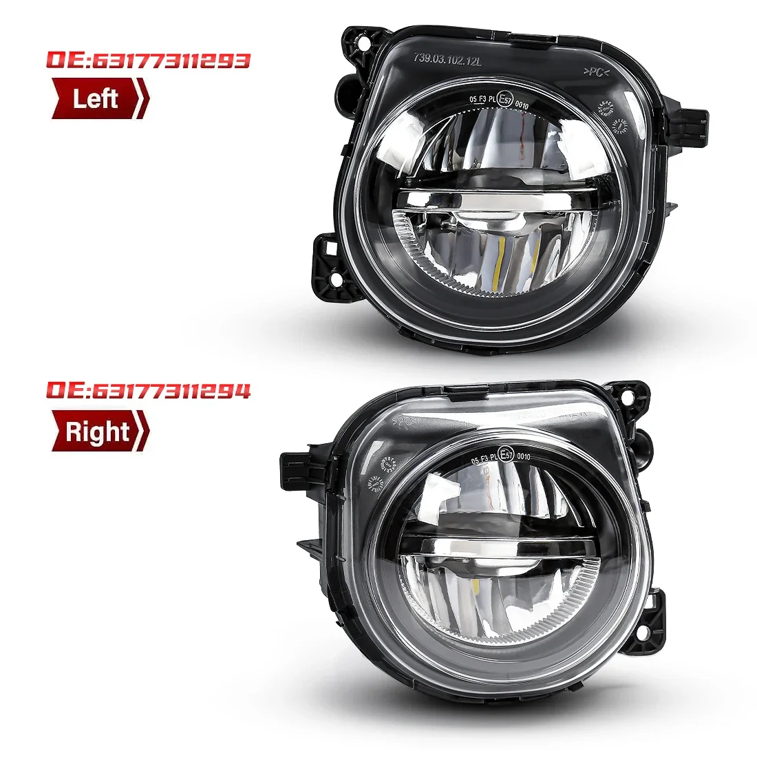 

Фонари Противотуманные автомобильные для BMW 5 Series F07 F10 F11 F18 LCI 528i 535i 550i 2013 2014 2015 2016 OE: 63177311293 63177311294