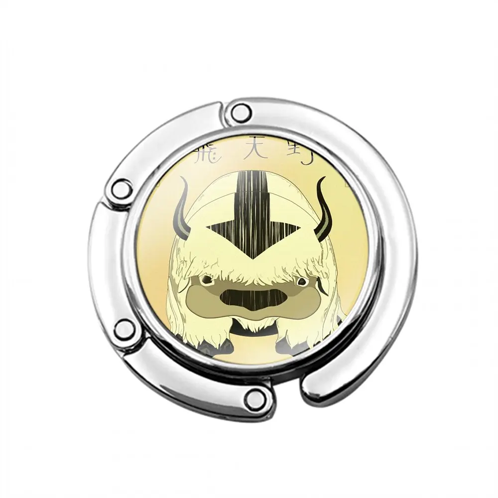 

Складной крючок для кошелька для женщин, настольная Сумочка для хранения, складной декоративный крючок для стола, модный Забавный креативный Аватар влюбленных Каппа Yip