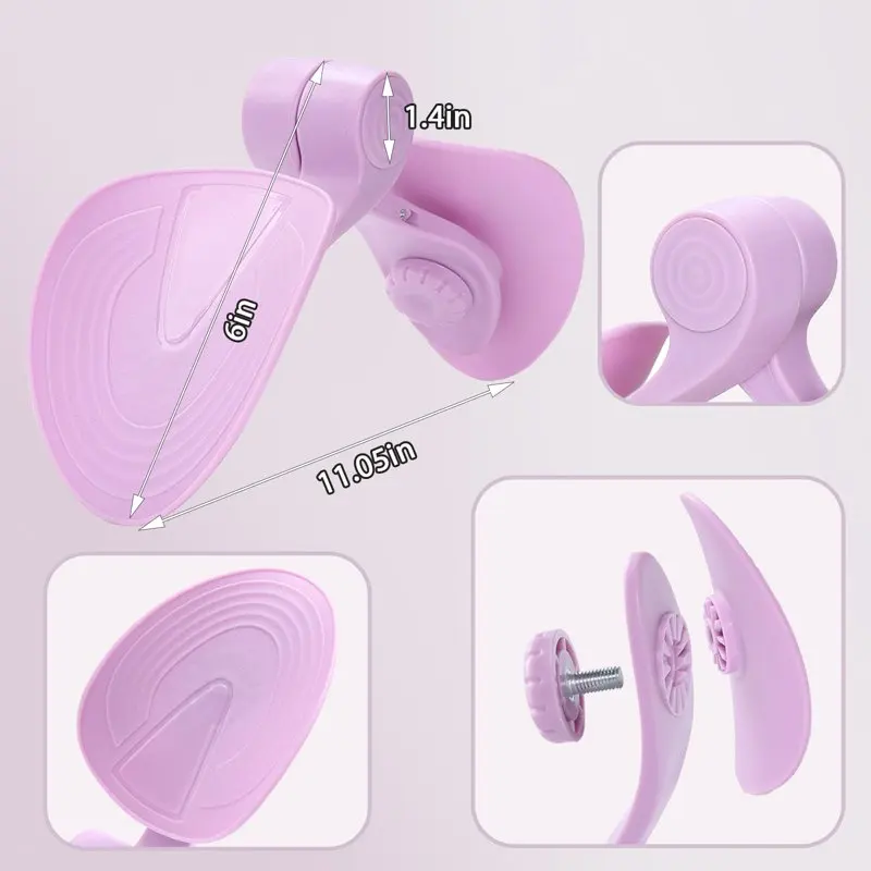 

Lovely Pro Booty Thighmaster Trainer Muscle Women Exerciser Floor Strengthener Pelvic Hip Machine for Resistance Fitness Exercis
