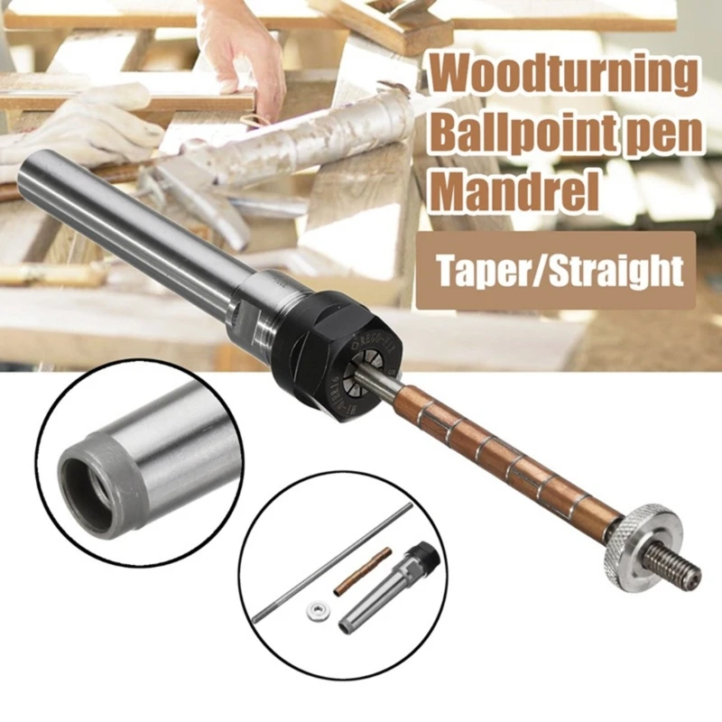 

Pen Making Shaft Pen Holder Trimming Wood Turning Mandrel Making Pen Straight