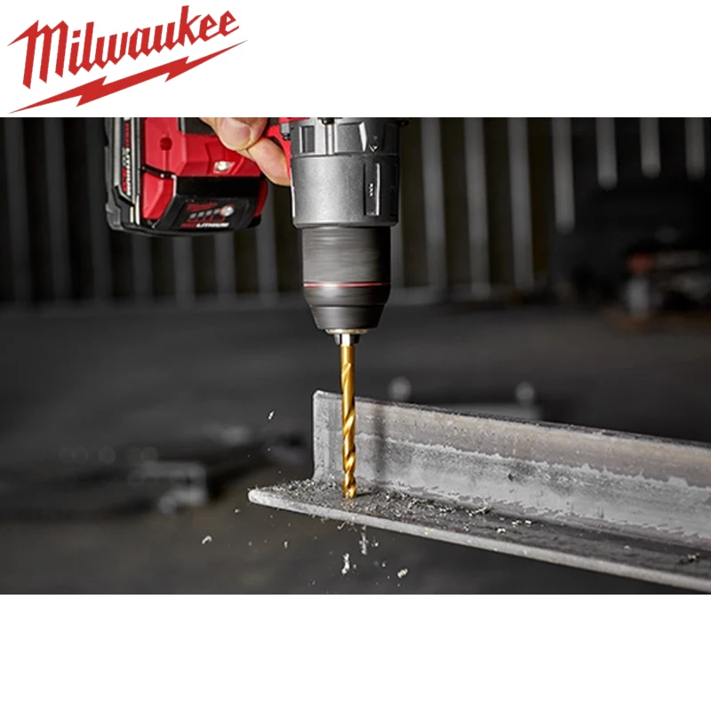 Фото Набор металлических сверл Milwaukee 15 с титановым покрытием и шестигранным хвостовиком, аксессуары для ударных дрелей, набор насадок 48-89-4670 №2