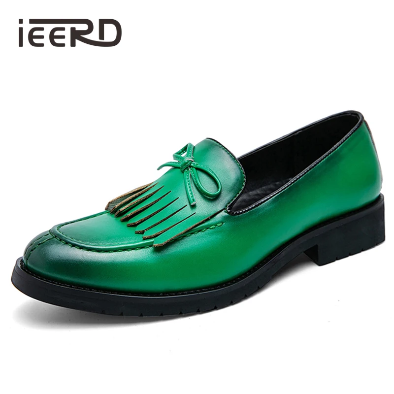 

Plus Size 38-48 Men Loafers Soft Dress Shoes Man Slip On Business Moccasins Fashion Formal Casual Social Shoe Male